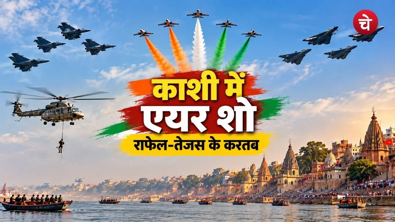 Wings over Ganga Airshow in Kashi